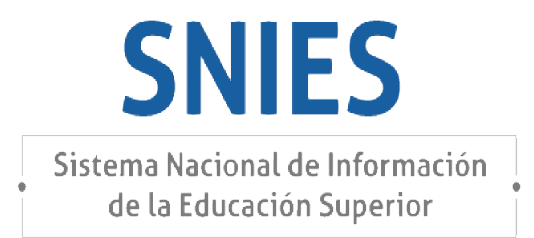 Sistema Nacional de Información de la Educación Superior